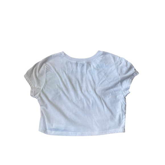 Rue 21 y2k embroidered flame hottie baby crop tee - Picture 2 of 4